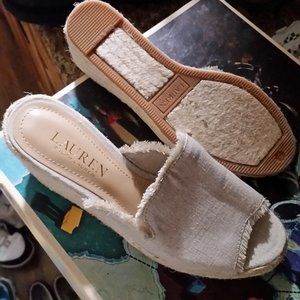 Ralph Lauren wedge sandals